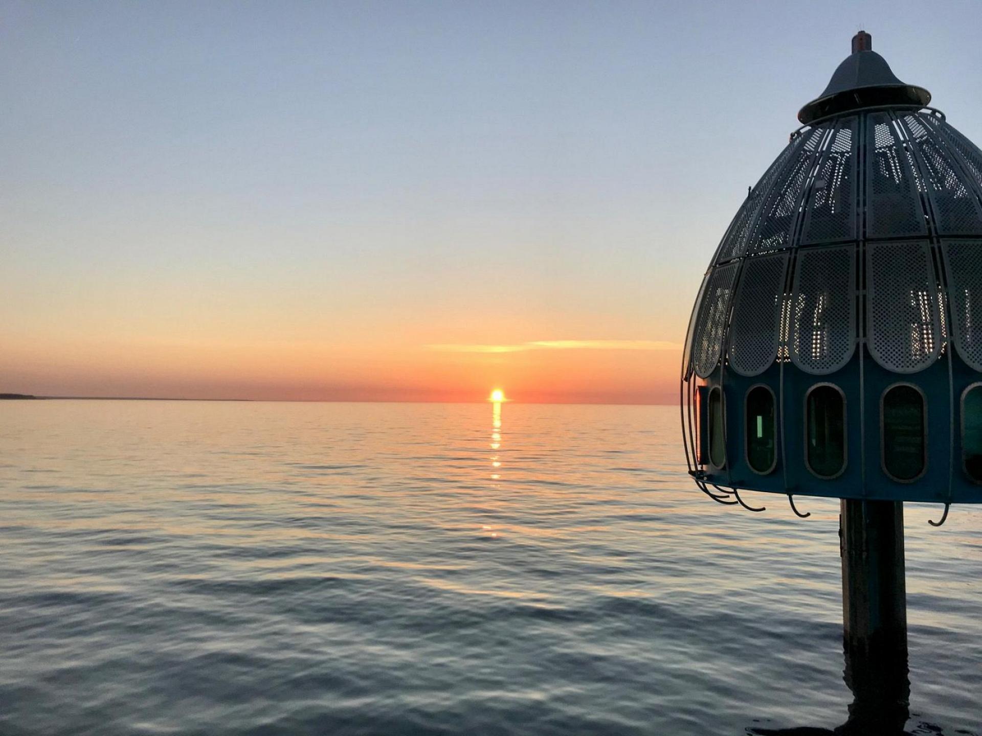 Sonnenuntergang am Strand